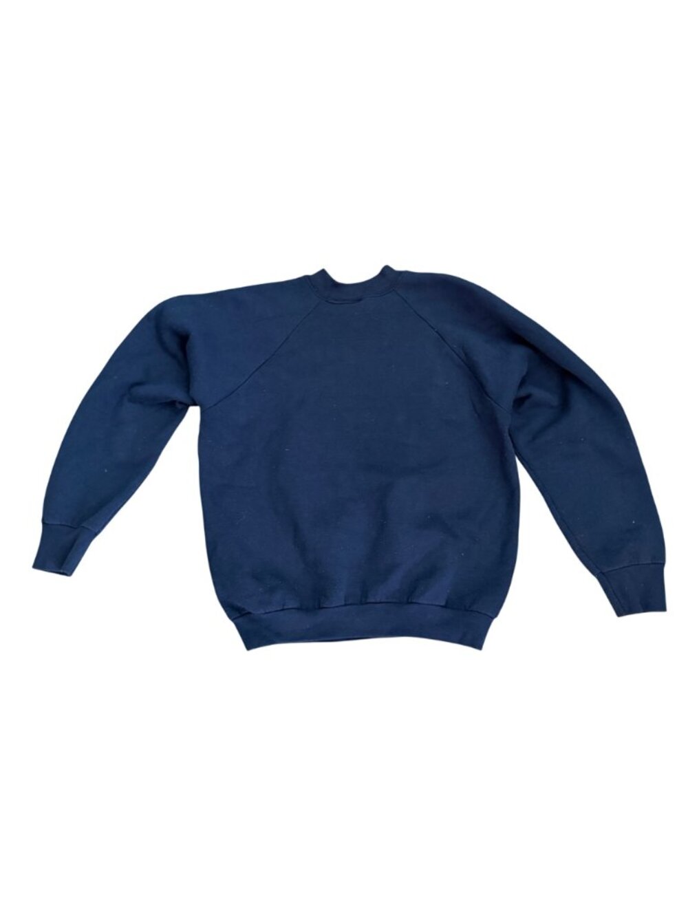 USS Dixie Crewneck Sweatshirt VTG L Mens Navy Blue Cotton Blend USA 1940-1982 - Picture 5 of 6